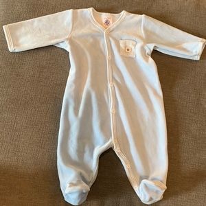 Petit Bateau newborn pajama